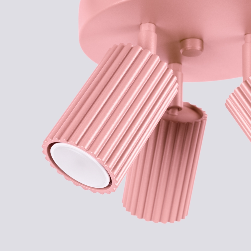 Brilagi - Foco LED CRESTO 3xGU10/10W/230V rosa