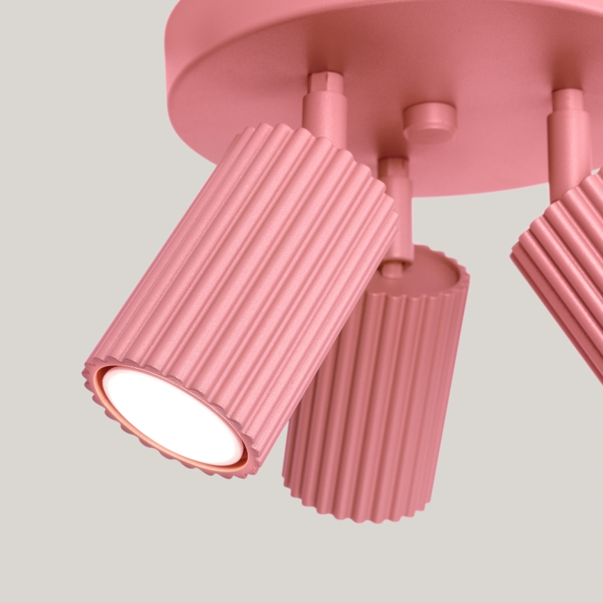 Brilagi - Foco LED CRESTO 3xGU10/10W/230V rosa