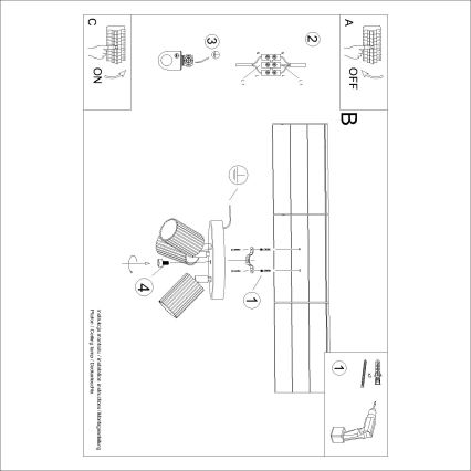 Brilagi - Foco LED CRESTO 3xGU10/10W/230V rosa