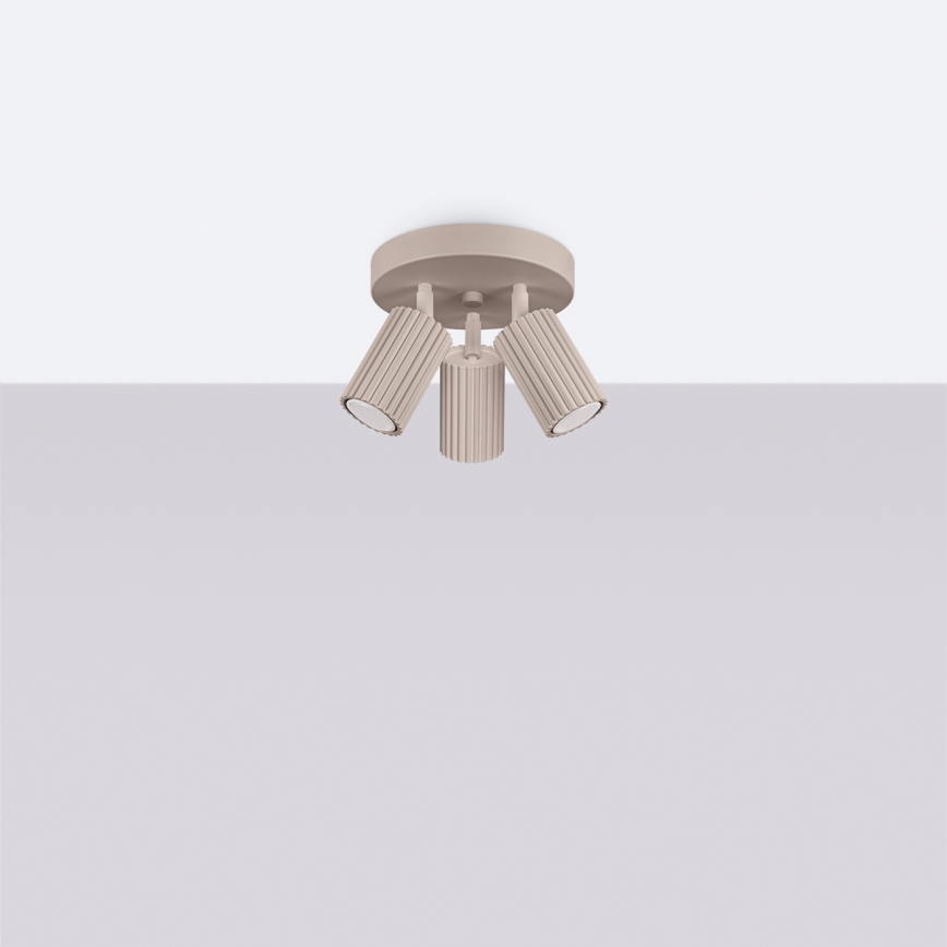 Brilagi - Foco LED CRESTO 3xGU10/10W/230V taupe