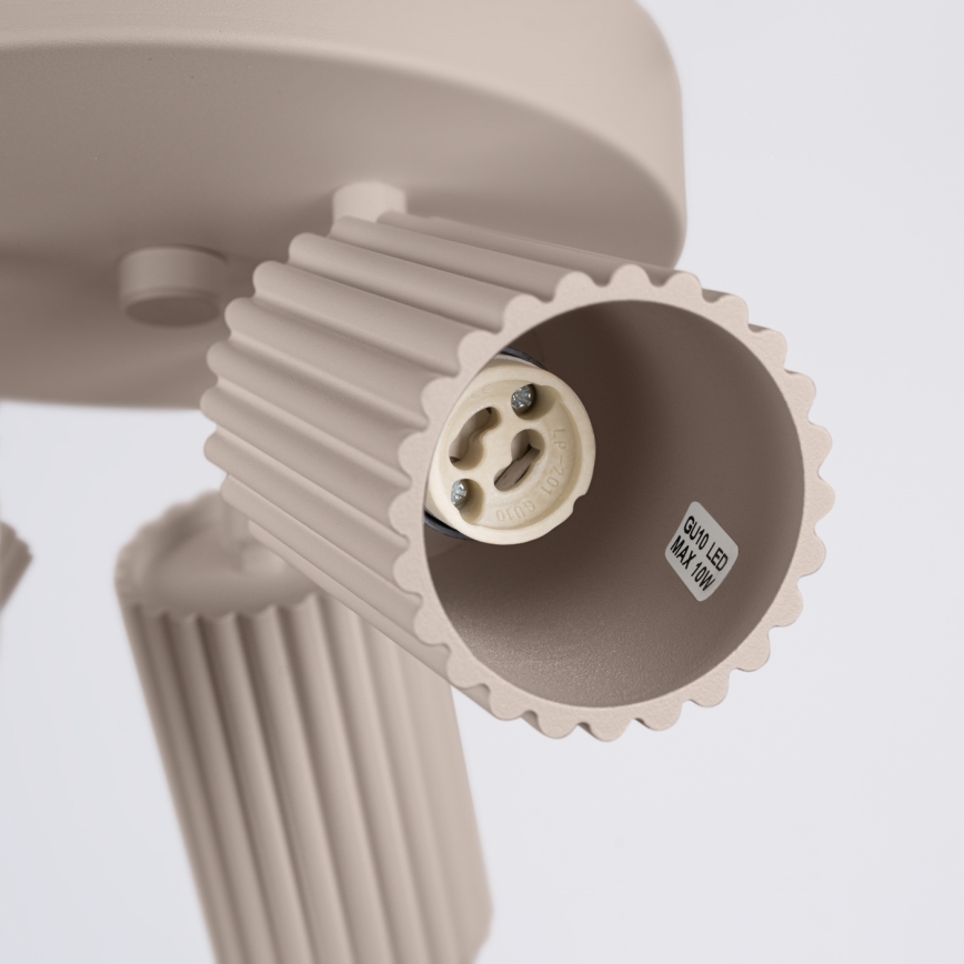 Brilagi - Foco LED CRESTO 3xGU10/10W/230V taupe