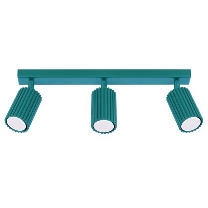 Brilagi - Foco LED CRESTO 3xGU10/10W/230V turquesa