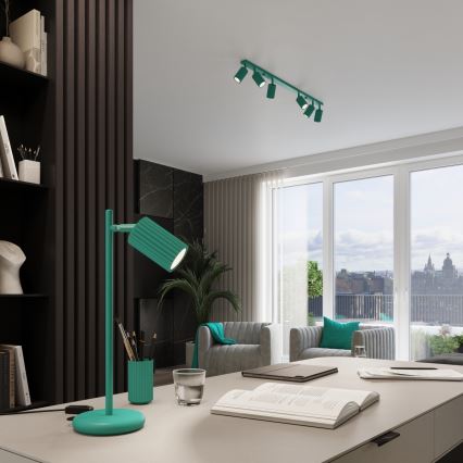 Brilagi - Foco LED CRESTO 3xGU10/10W/230V turquesa