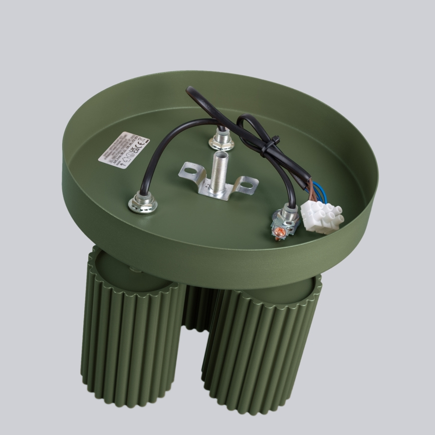 Brilagi - Foco LED CRESTO 3xGU10/10W/230V verde