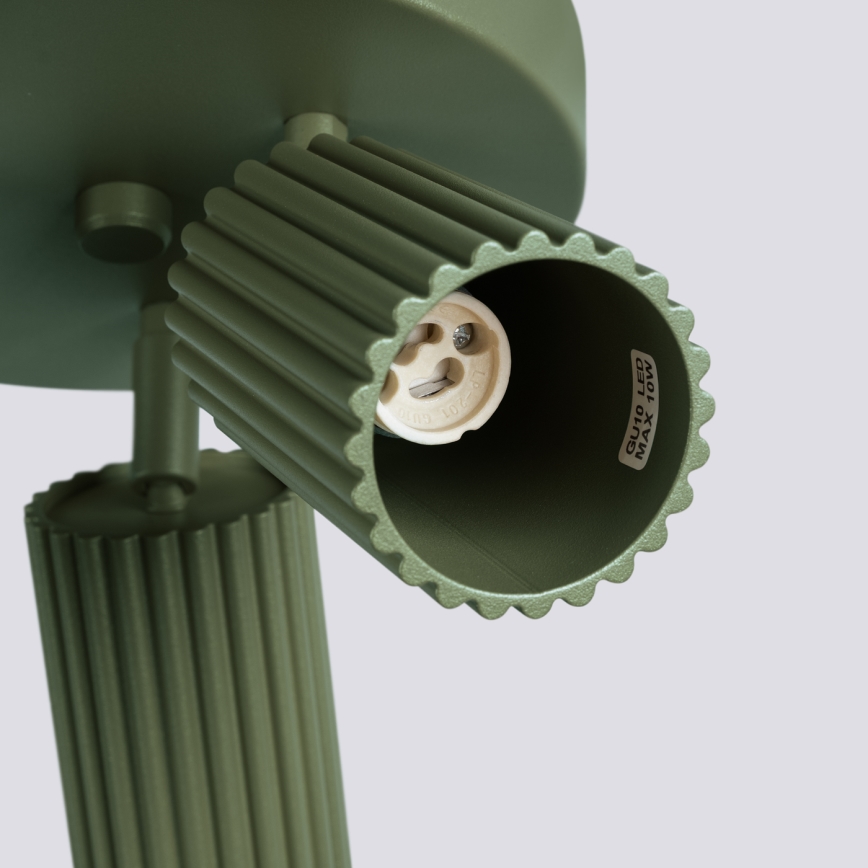 Brilagi - Foco LED CRESTO 3xGU10/10W/230V verde