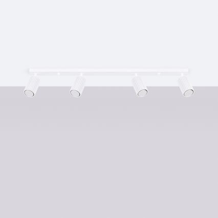 Brilagi - Foco LED CRESTO 4xGU10/10W/230V blanco