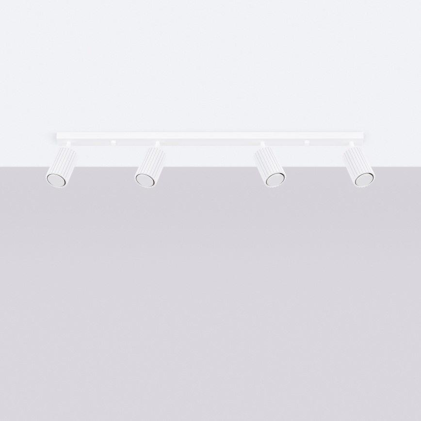 Brilagi - Foco LED CRESTO 4xGU10/10W/230V blanco