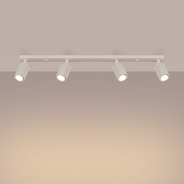 Brilagi - Foco LED CRESTO 4xGU10/10W/230V color crema