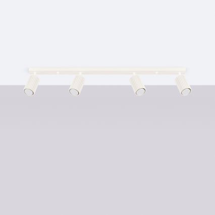 Brilagi - Foco LED CRESTO 4xGU10/10W/230V color crema