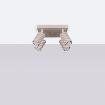 Brilagi - Foco LED CRESTO 4xGU10/10W/230V taupe