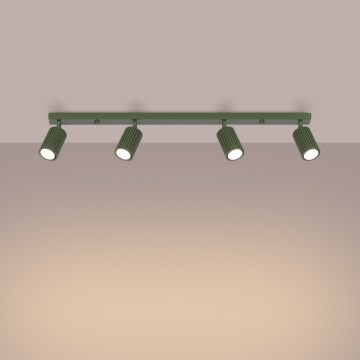 Brilagi - Foco LED CRESTO 4xGU10/10W/230V verde