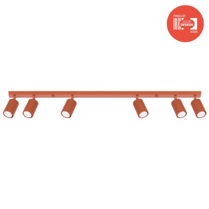 Brilagi - Foco LED CRESTO 6xGU10/10W/230V rojo