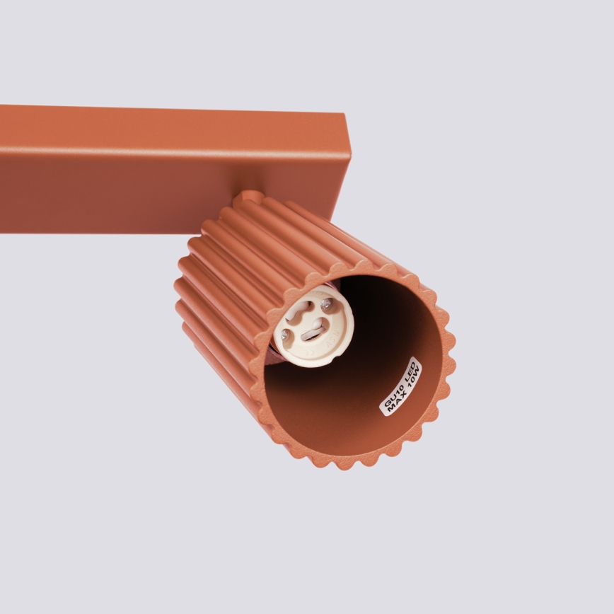 Brilagi - Foco LED CRESTO 6xGU10/10W/230V rojo