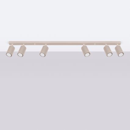 Brilagi - Foco LED CRESTO 6xGU10/10W/230V taupe