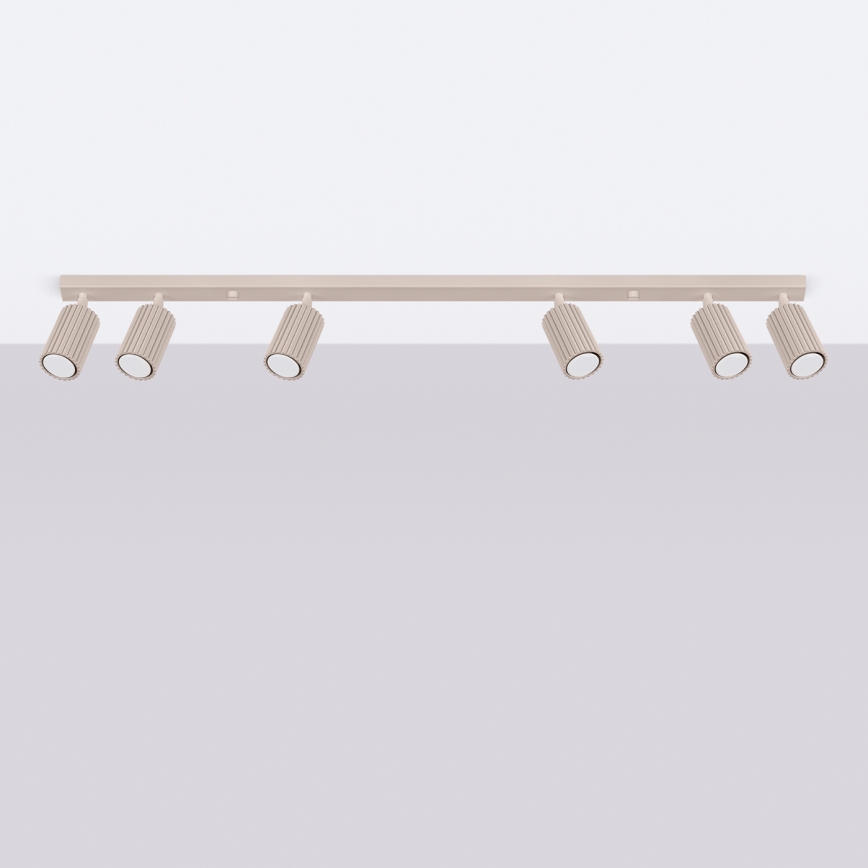 Brilagi - Foco LED CRESTO 6xGU10/10W/230V taupe