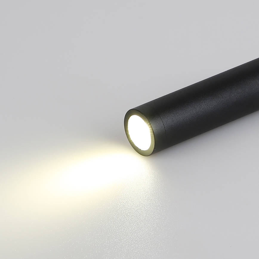 Brilagi - Foco LED de pared MAYA LED/3W/230V 4000K negro