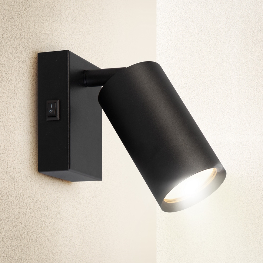 Brilagi - Foco LED de pared regulable SELE 1xGU10/6,5W/230V 2700-6500K negro
