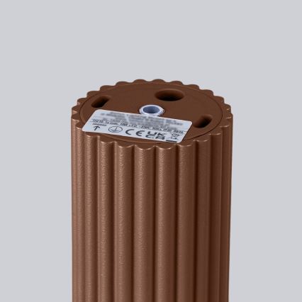 Brilagi - Foco LED empotrable CRESTO 1xGU10/10W/230V 10 cm marrón