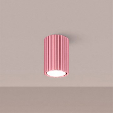 Brilagi - Foco LED empotrable CRESTO 1xGU10/10W/230V 10 cm rosa