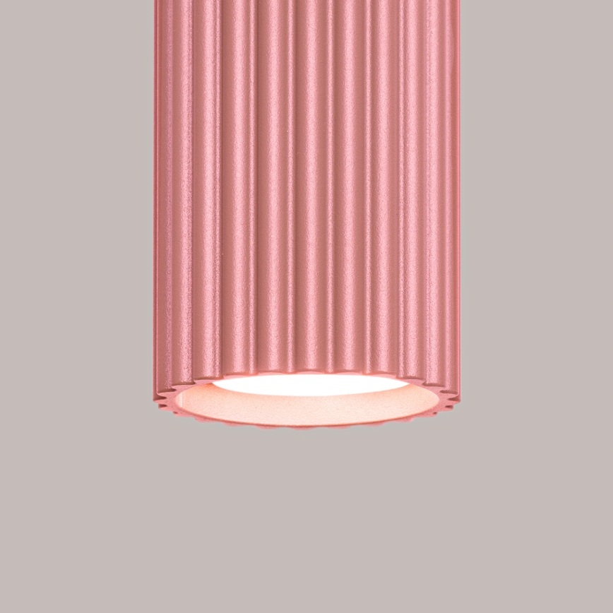 Brilagi - Foco LED empotrable CRESTO 1xGU10/10W/230V 10 cm rosa