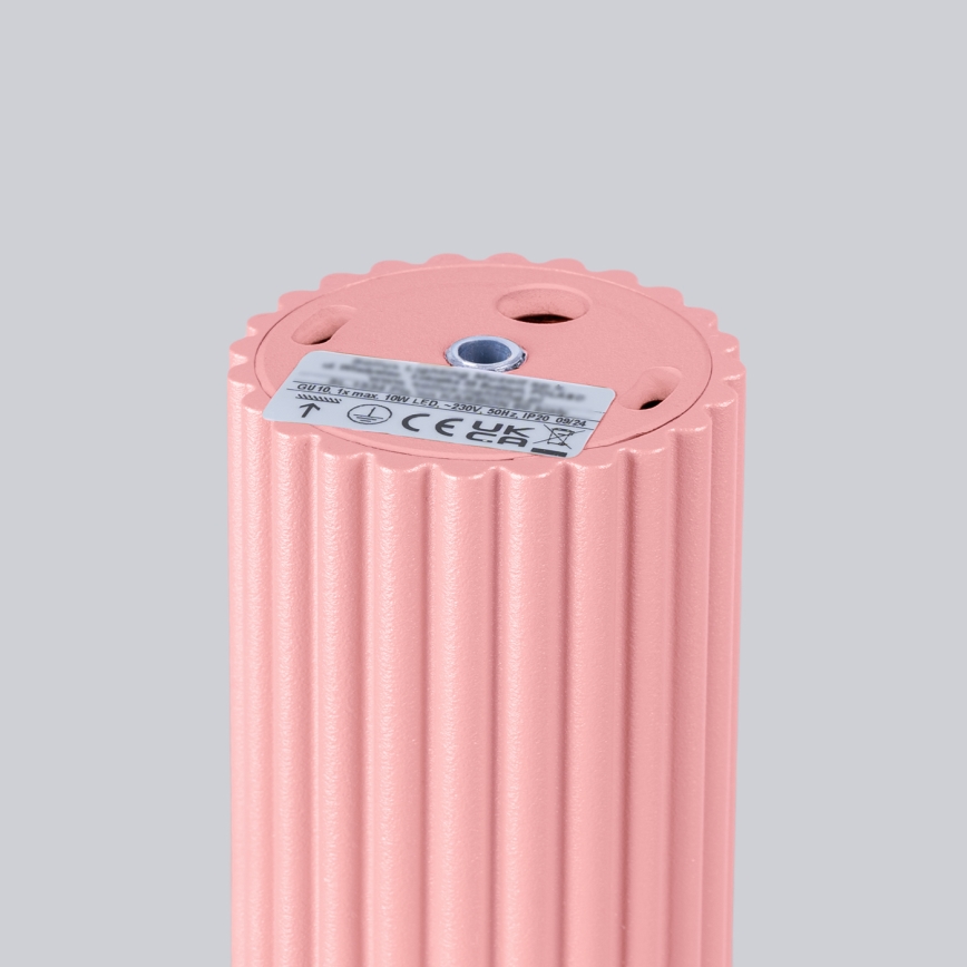 Brilagi - Foco LED empotrable CRESTO 1xGU10/10W/230V 10 cm rosa