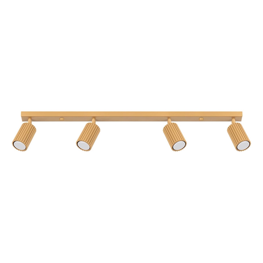 Brilagi - Foco LED empotrable CRESTO 4xGU10/10W/230V dorado