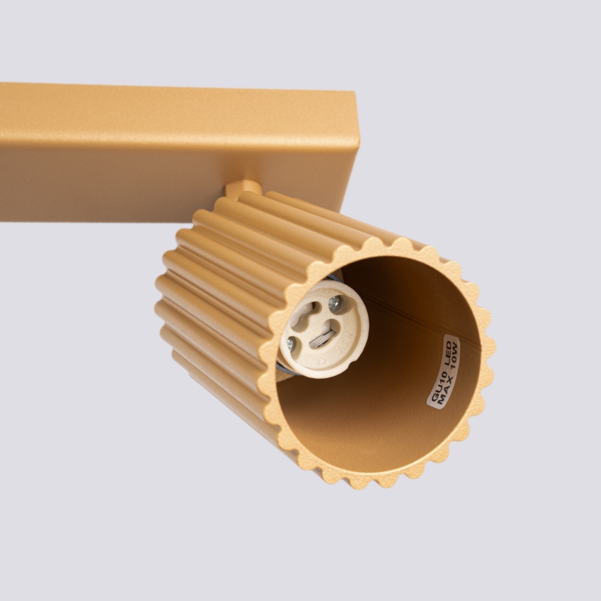 Brilagi - Foco LED empotrable CRESTO 4xGU10/10W/230V dorado