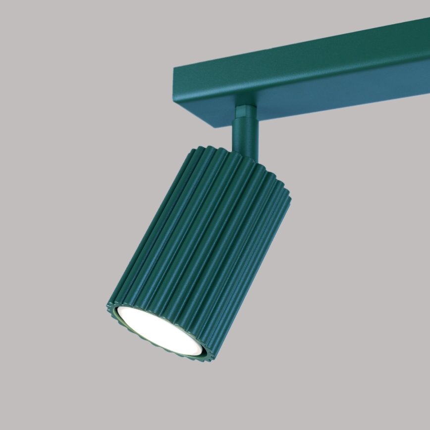 Brilagi - Foco LED orientable CRESTO 2xGU10/10W/230V turquesa