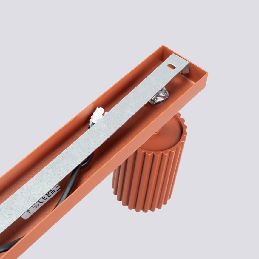 Brilagi - Foco LED orientable CRESTO 3xGU10/10W/230V rojo