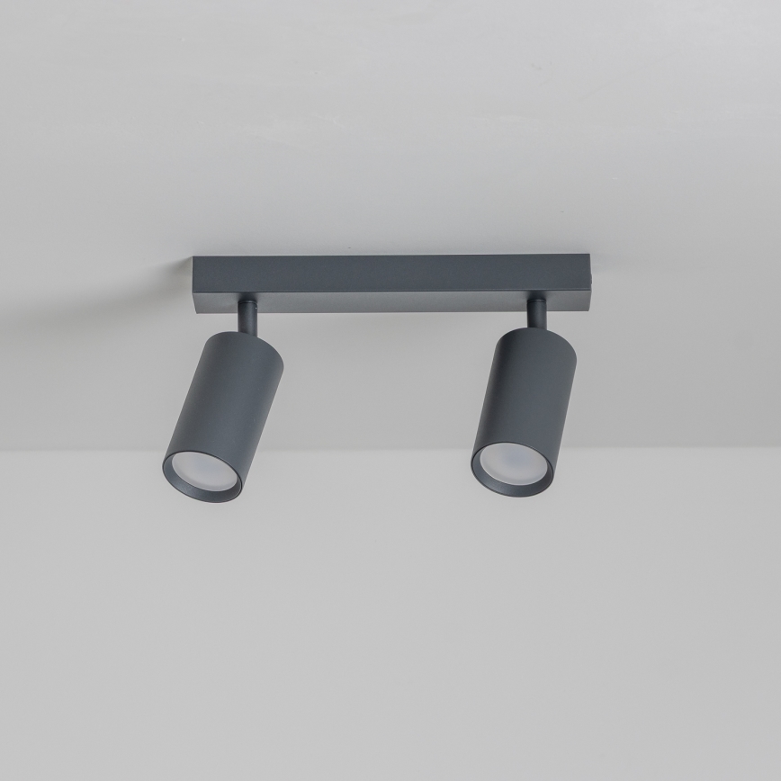 Brilagi - Foco LED regulable SELE 2xGU10/6,5W/230V 2700-6500K antracita