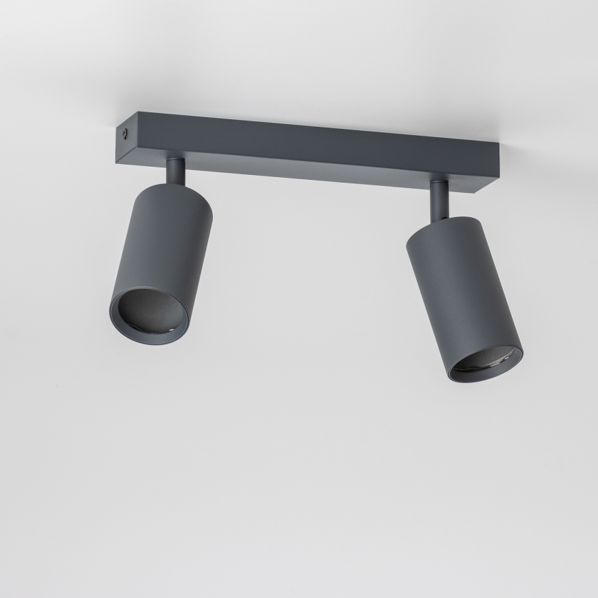 Brilagi - Foco LED regulable SELE 2xGU10/6,5W/230V 2700-6500K antracita