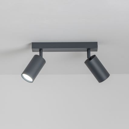Brilagi - Foco LED regulable SELE 2xGU10/6,5W/230V 2700-6500K antracita