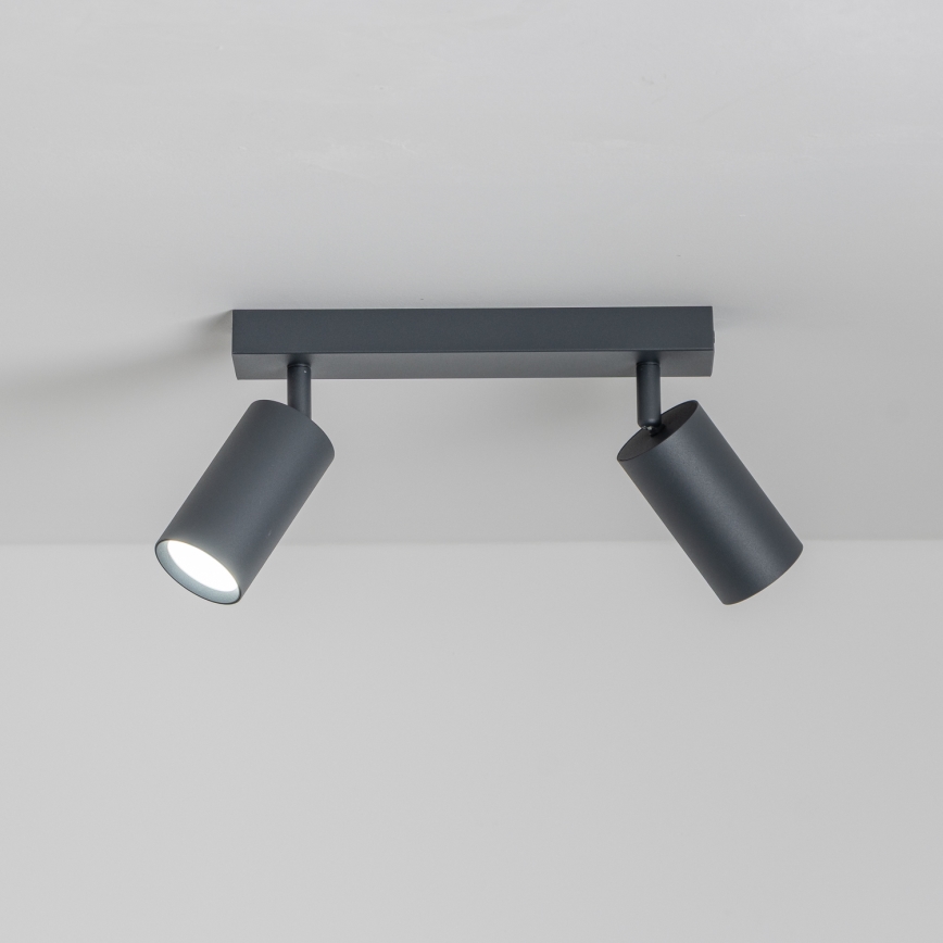 Brilagi - Foco LED regulable SELE 2xGU10/6,5W/230V 2700-6500K antracita