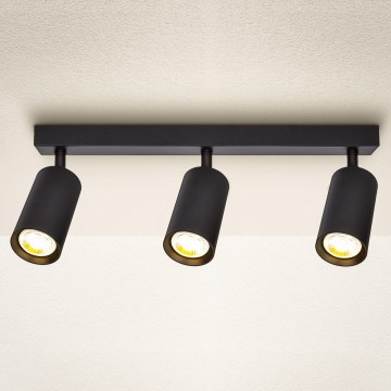 Brilagi - Foco LED regulable SELE 3xGU10/6,5W/230V 2700-6500K negro