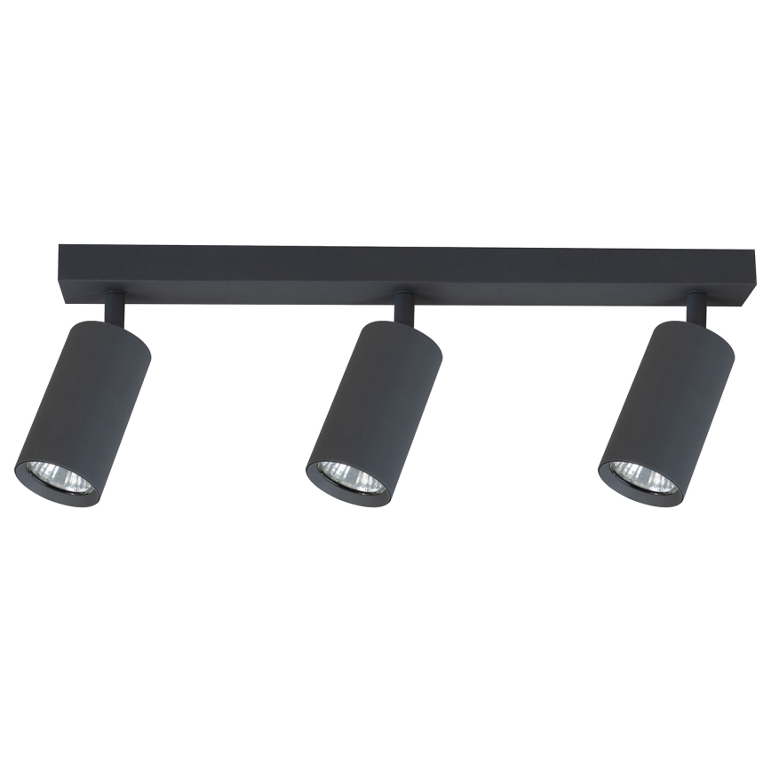 Brilagi - Foco empotrable LED RGBW regulable SELE 3xGU10/6W/230V 3000K antracita