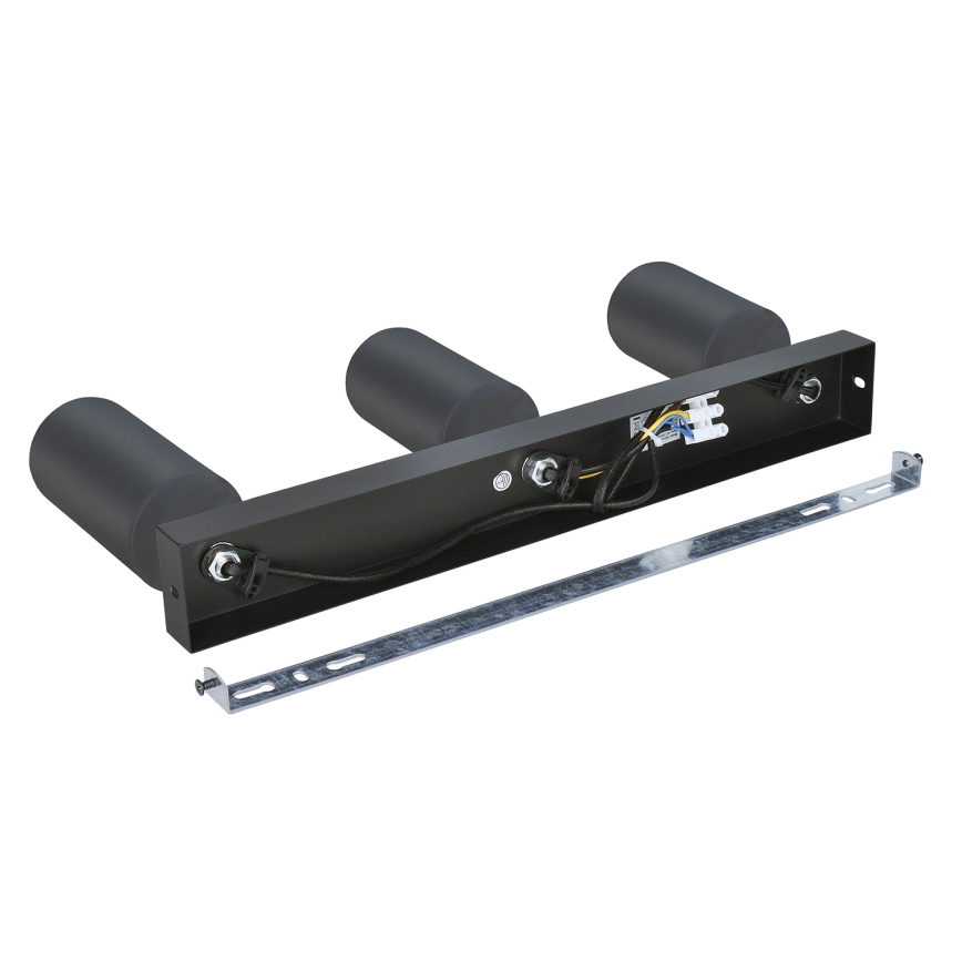 Brilagi - Foco empotrable LED RGBW regulable SELE 3xGU10/6W/230V 3000K antracita