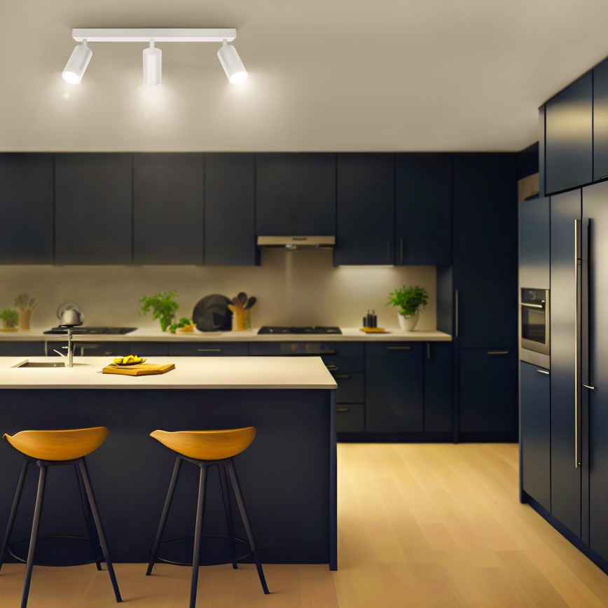 Brilagi - Foco LED RGBW regulable SELE 3xGU10/6W/230V 3000K blanco