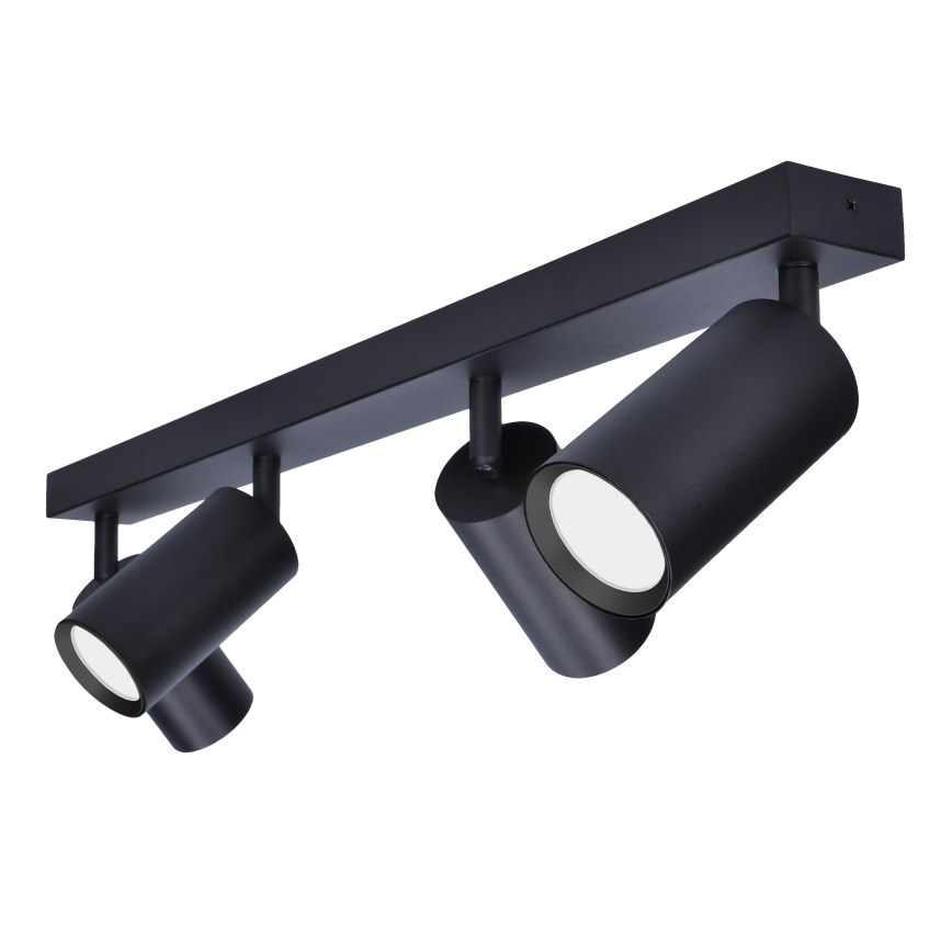 Brilagi - Foco LED empotrable regulable SELE 4xGU10/6,5W/230V 2700-6500K negro