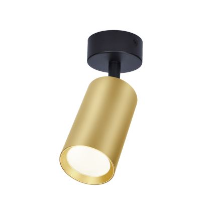 Brilagi - LED RGBW foco empotrable regulable SELE GOLDEN 1xGU10/4,8W/230V 3000K negro/dorado + mando a distancia