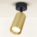 Brilagi - Foco LED regulable SELE GOLDEN 1xGU10/6,5W/230V 2700-6500K negro/dorado