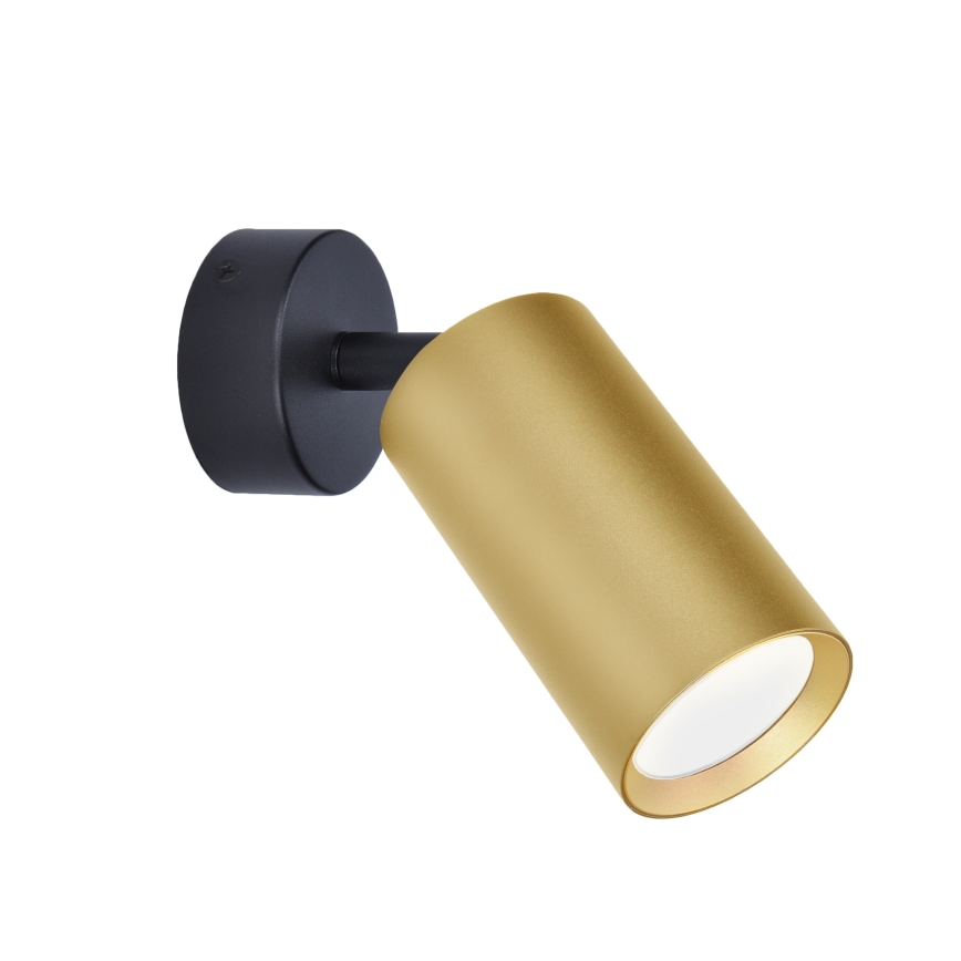 Brilagi - Foco LED regulable SELE GOLDEN 1xGU10/6,5W/230V 2700-6500K negro/dorado