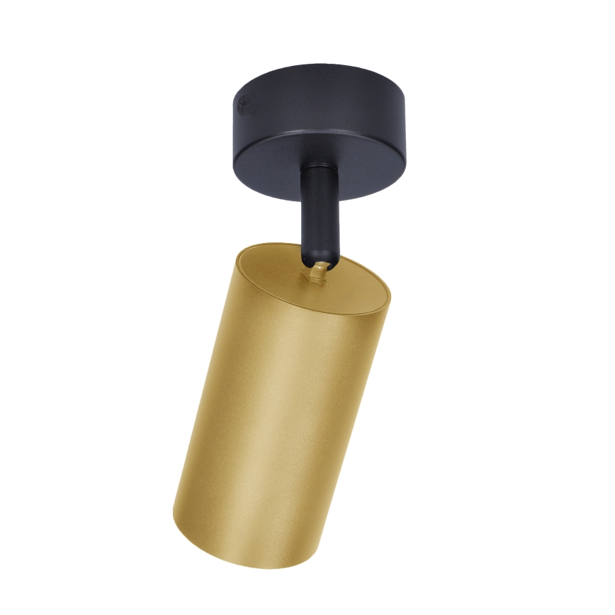 Brilagi - Foco LED regulable SELE GOLDEN 1xGU10/6,5W/230V 2700-6500K negro/dorado