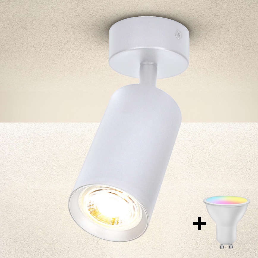 Brilagi - Foco LED RGBW regulable SELE 1xGU10/6,5W/230V 2700-6500K blanco
