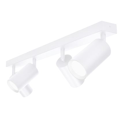Brilagi - Foco empotrable LED RGBW regulable SELE 4xGU10/6W/230V 3000K blanco + mando a distancia