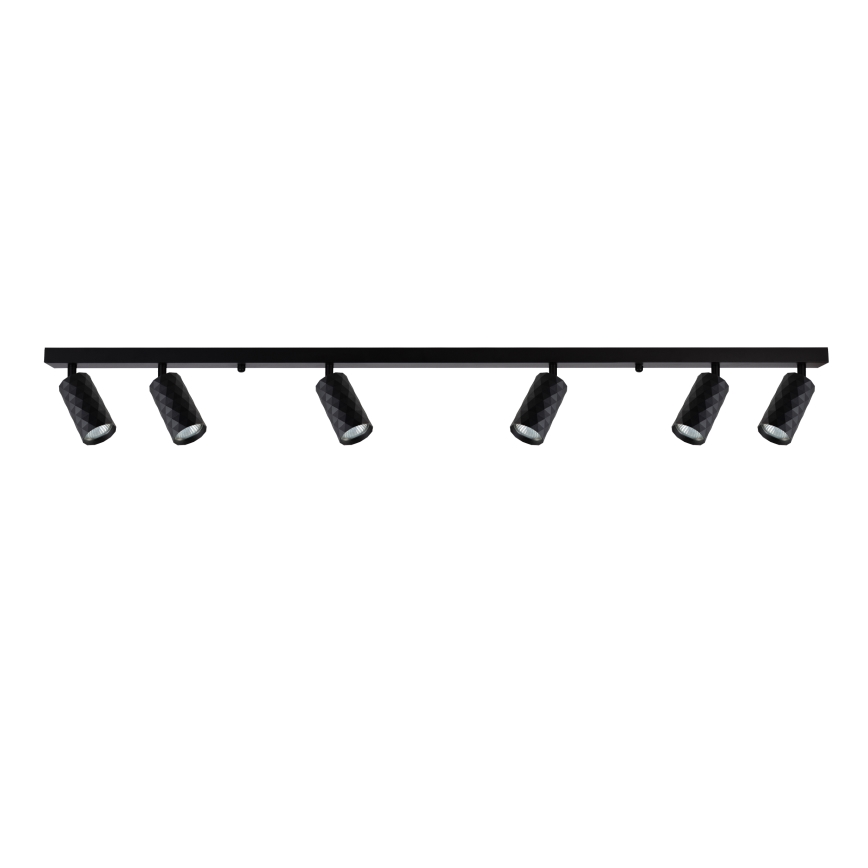 Brilagi - Foco LED RGBW regulable SELE DIAMANT 6xGU10/6,5W/230V 2700-6500K Wi-Fi negro