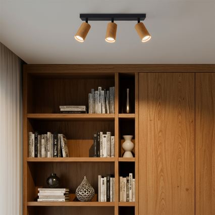 Brilagi - Foco LED RGBW regulable SELE MODERN 3xGU10/6W/230V 3000K Wi-Fi dorado