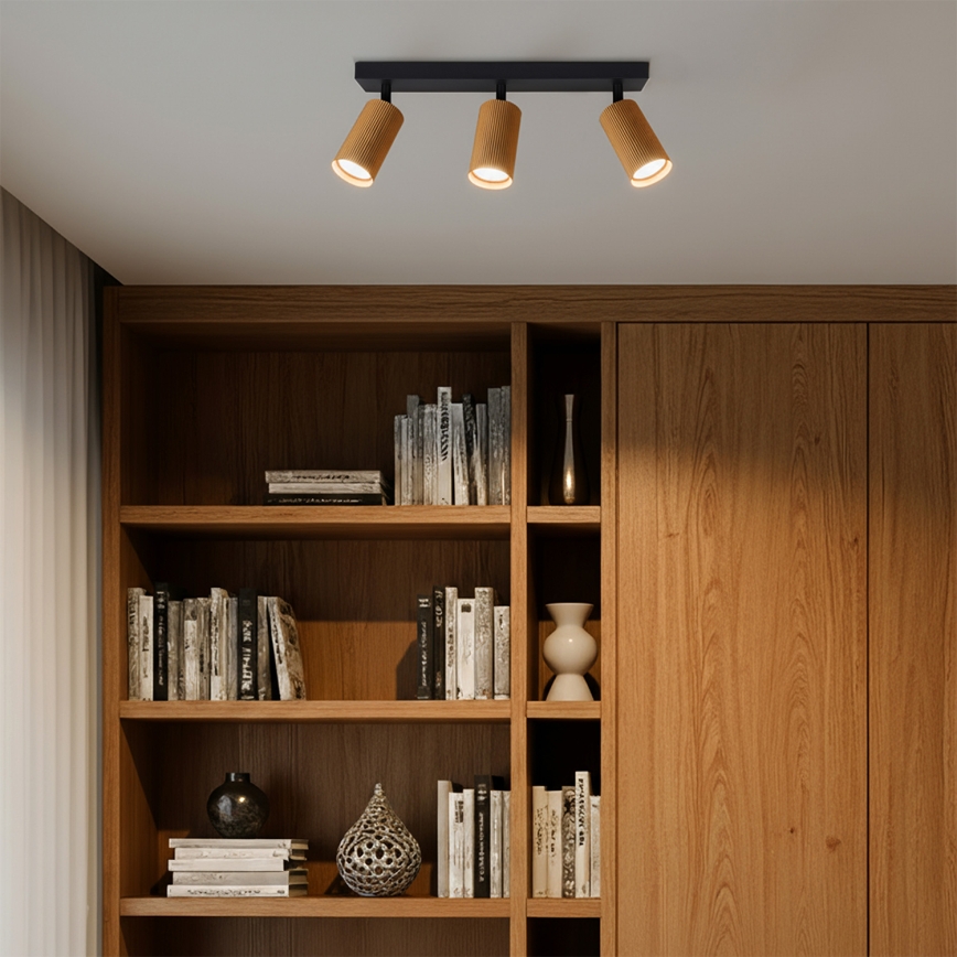 Brilagi - Foco LED RGBW regulable SELE MODERN 3xGU10/6W/230V 3000K Wi-Fi dorado