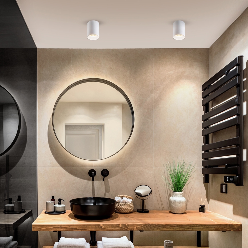 Brilagi - Foco empotrable regulable LED RGBW TRINE 1xGU10/30W/230V 2700-6500K Wi-Fi blanco