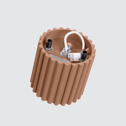 Brilagi - Foco LED SFERA 1xGU10/10W/230V diámetro 10 cm marrón