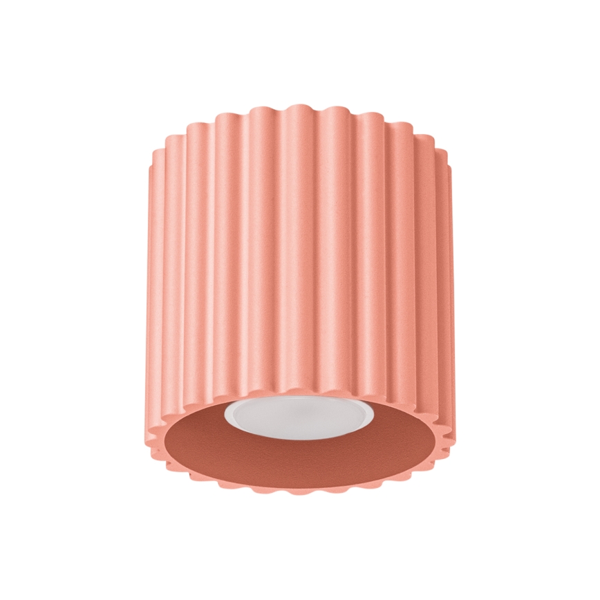 Brilagi - Foco LED SFERA 1xGU10/10W/230V diámetro 10 cm rosa